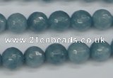 CCN1913 15 inches 10mm faceted round candy jade beads wholesale