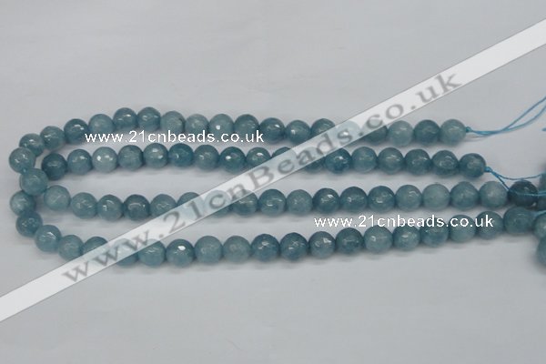 CCN1913 15 inches 10mm faceted round candy jade beads wholesale