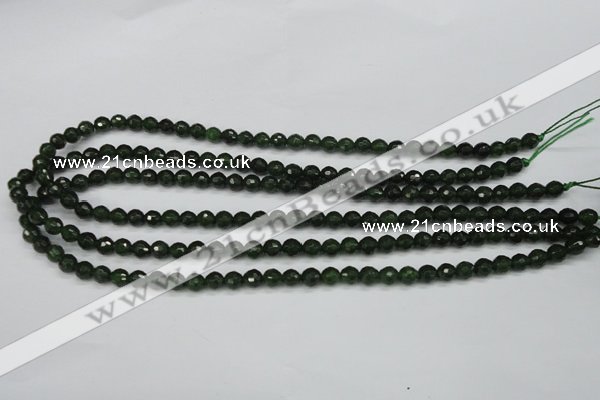 CCN1920 15 inches 4mm faceted round candy jade beads wholesale