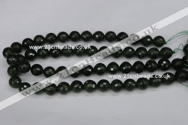 CCN1925 15 inches 14mm faceted round candy jade beads wholesale