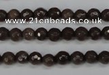 CCN1931 15 inches 6mm faceted round candy jade beads wholesale