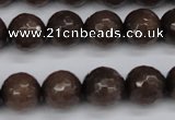 CCN1934 15 inches 12mm faceted round candy jade beads wholesale