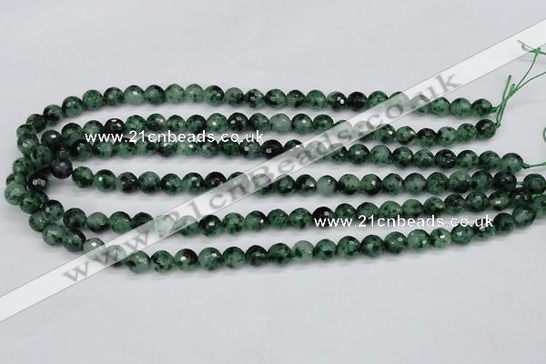 CCN1941 15 inches 6mm faceted round candy jade beads wholesale