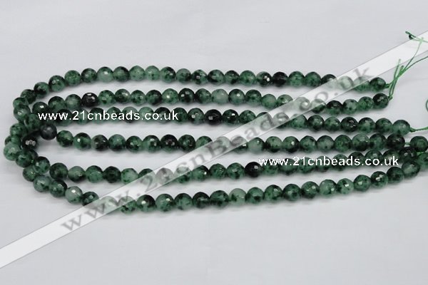 CCN1942 15 inches 8mm faceted round candy jade beads wholesale