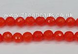 CCN1950 15 inches 4mm faceted round candy jade beads wholesale