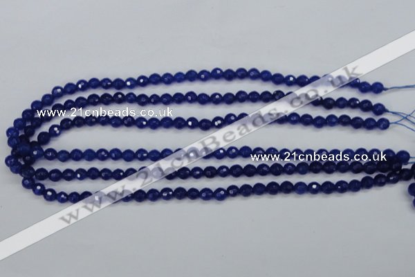 CCN1960 15 inches 4mm faceted round candy jade beads wholesale