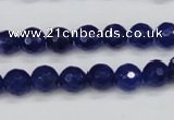 CCN1962 15 inches 8mm faceted round candy jade beads wholesale