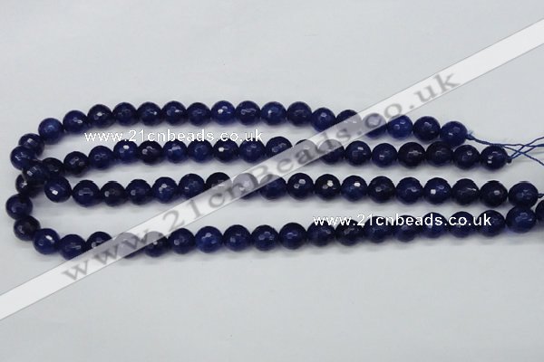 CCN1963 15 inches 10mm faceted round candy jade beads wholesale