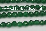 CCN1972 15 inches 8mm faceted round candy jade beads wholesale