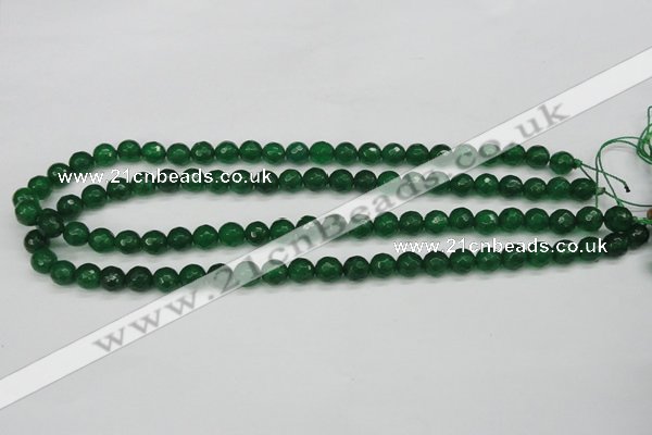 CCN1973 15 inches 10mm faceted round candy jade beads wholesale