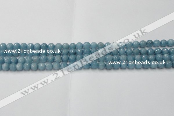 CCN2015 15 inches 4mm faceted round candy jade beads wholesale