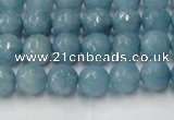 CCN2016 15 inches 6mm faceted round candy jade beads wholesale