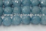 CCN2018 15 inches 10mm faceted round candy jade beads wholesale