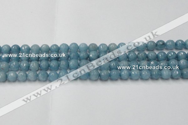 CCN2018 15 inches 10mm faceted round candy jade beads wholesale