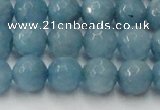 CCN2019 15 inches 12mm faceted round candy jade beads wholesale