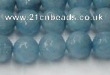 CCN2020 15 inches 14mm faceted round candy jade beads wholesale