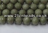 CCN2022 15 inches 4mm faceted round candy jade beads wholesale