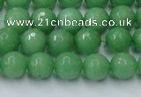 CCN2031 15 inches 8mm faceted round candy jade beads wholesale