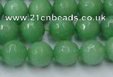 CCN2033 15 inches 12mm faceted round candy jade beads wholesale