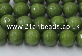 CCN2038 15 inches 8mm faceted round candy jade beads wholesale