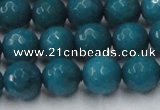 CCN2047 15 inches 12mm faceted round candy jade beads wholesale