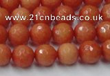 CCN2052 15 inches 8mm faceted round candy jade beads wholesale