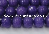 CCN2061 15 inches 12mm faceted round candy jade beads wholesale