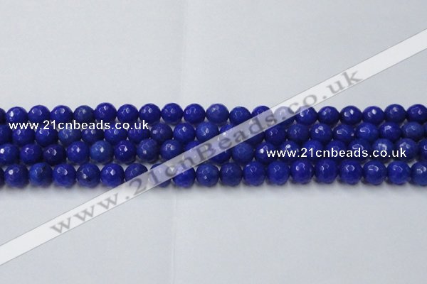 CCN2067 15 inches 10mm faceted round candy jade beads wholesale