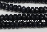 CCN2113 15.5 inches 5*8mm faceted rondelle candy jade beads