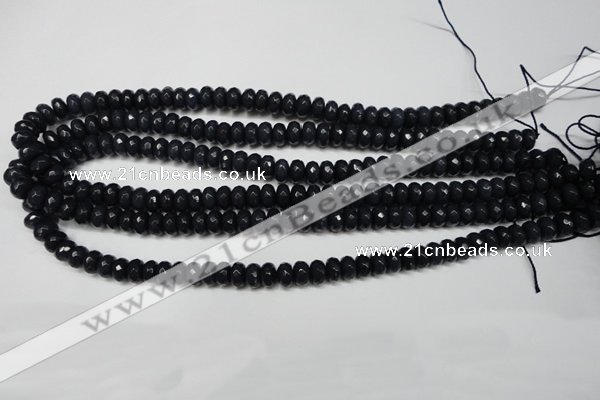 CCN2113 15.5 inches 5*8mm faceted rondelle candy jade beads