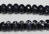 CCN2114 15.5 inches 6*10mm faceted rondelle candy jade beads