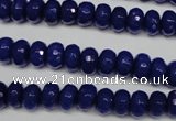 CCN2119 15.5 inches 5*8mm faceted rondelle candy jade beads