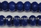 CCN2122 15.5 inches 10*14mm faceted rondelle candy jade beads