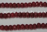 CCN2125 15.5 inches 4*6mm faceted rondelle candy jade beads