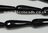 CCN2164 15.5 inches 10*30mm faceted teardrop candy jade beads