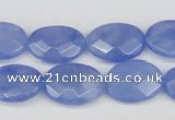 CCN2212 15.5 inches 13*18mm faceted oval candy jade beads