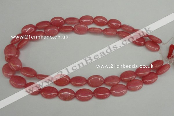 CCN2222 15.5 inches 13*18mm oval candy jade beads wholesale