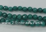 CCN2278 15.5 inches 4mm faceted round candy jade beads wholesale