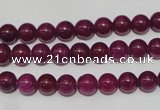 CCN24 15.5 inches 6mm round candy jade beads wholesale