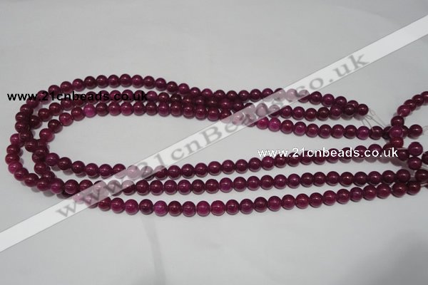 CCN24 15.5 inches 6mm round candy jade beads wholesale