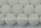 CCN2400 15.5 inches 4mm round matte candy jade beads wholesale