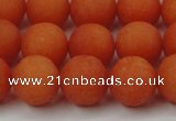 CCN2427 15.5 inches 6mm round matte candy jade beads wholesale