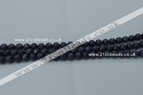 CCN2568 15 inches 10mm faceted round candy jade beads wholesale