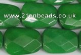 CCN2638 15.5 inches 18*25mm faceted trapezoid candy jade beads