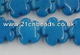 CCN2664 15.5 inches 16mm carved flower candy jade beads wholesale