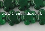 CCN2667 15.5 inches 16mm carved flower candy jade beads wholesale