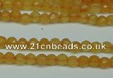 CCN2800 15.5 inches 2mm tiny faceted round candy jade beads