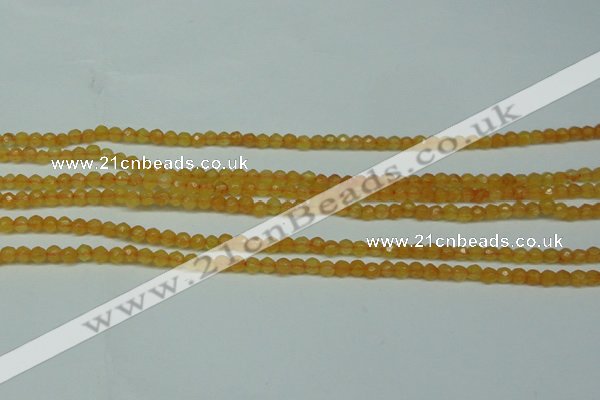 CCN2800 15.5 inches 2mm tiny faceted round candy jade beads