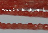 CCN2801 15.5 inches 2mm tiny faceted round candy jade beads