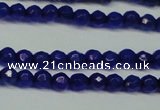 CCN2803 15.5 inches 2mm tiny faceted round candy jade beads